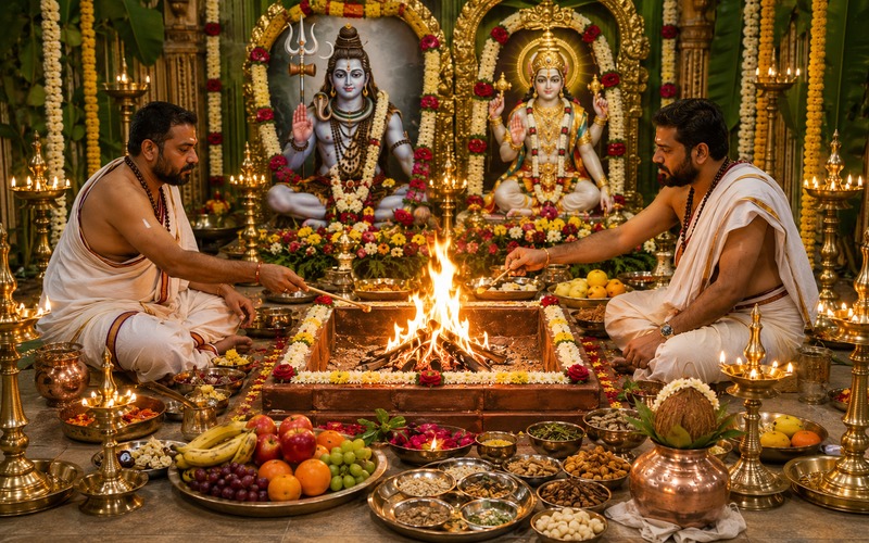 Mrityunjaya Homam + Dhanvantari Homam